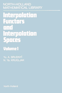 Interpolation Functors and Interpolation Spaces Interpolation Functors and Interpolation Spaces