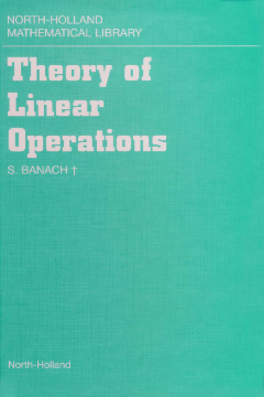 Theory of Linear Operations Theory of Linear Operations