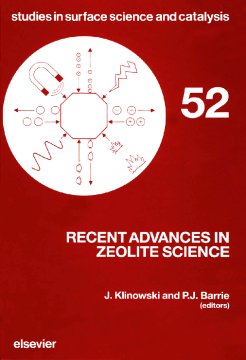 Recent Advances in Zeolite Science Recent Advances in Zeolite Science