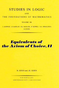 Equivalents of the Axiom of Choice, II Equivalents of the Axiom of Choice, II