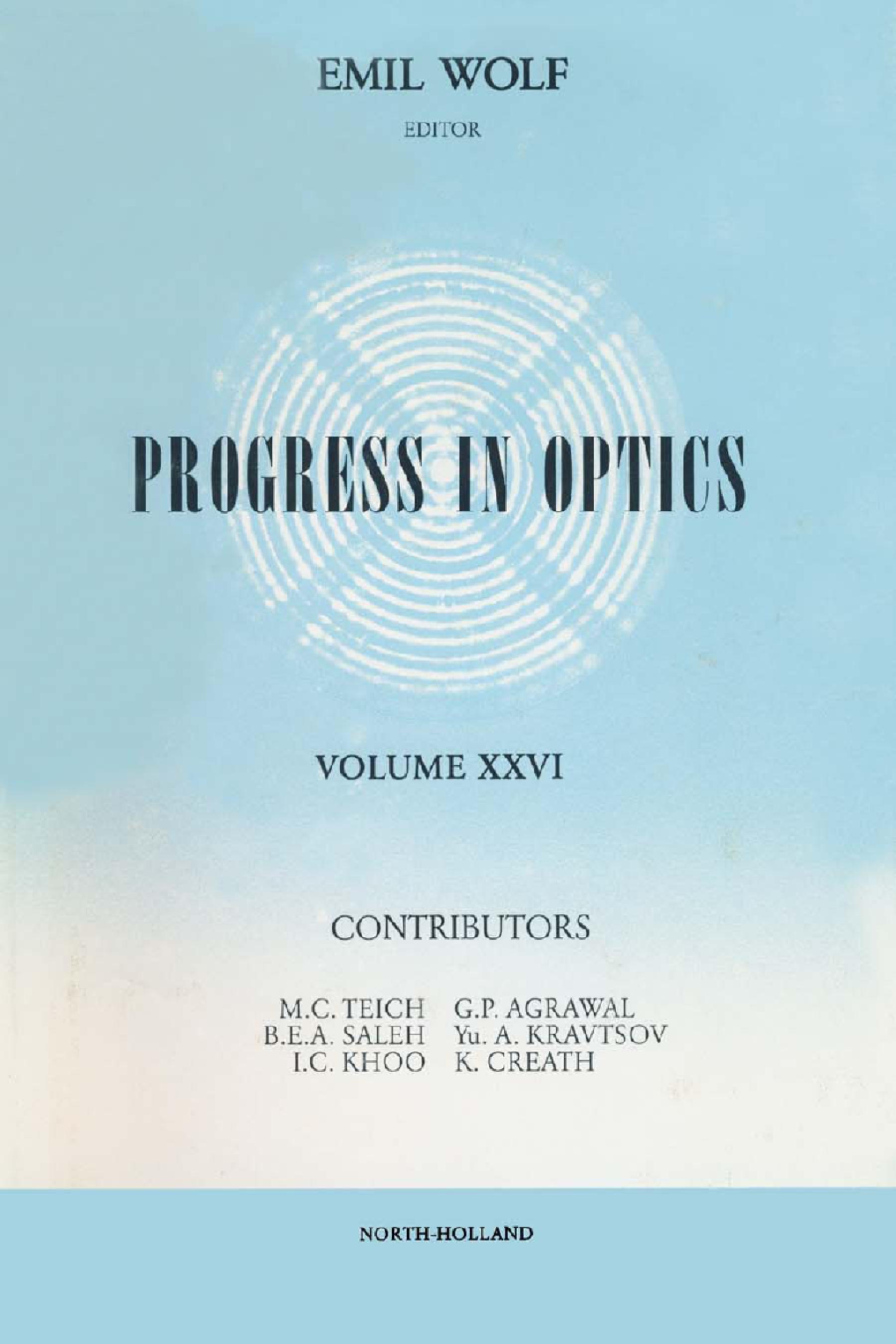 Progress in Optics