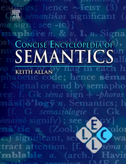 Concise Encyclopedia of Semantics Concise Encyclopedia of Semantics