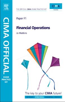 CIMA Official Exam Practice Kit Financial Operations CIMA Official Exam Practice Kit Financial Operations