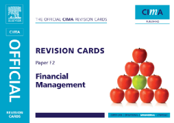 CIMA Revision Cards Financial Management
