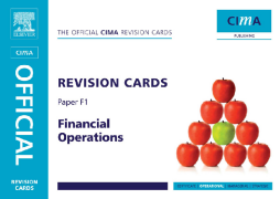 CIMA Revision Cards Financial Operations CIMA Revision Cards Financial Operations