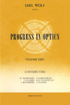 Progress in Optics Progress in Optics