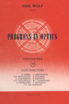 Progress in Optics Progress in Optics