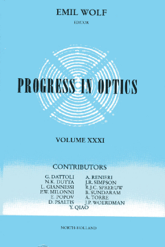 Progress in Optics Progress in Optics
