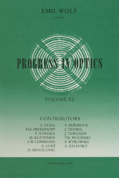 Progress in Optics Progress in Optics