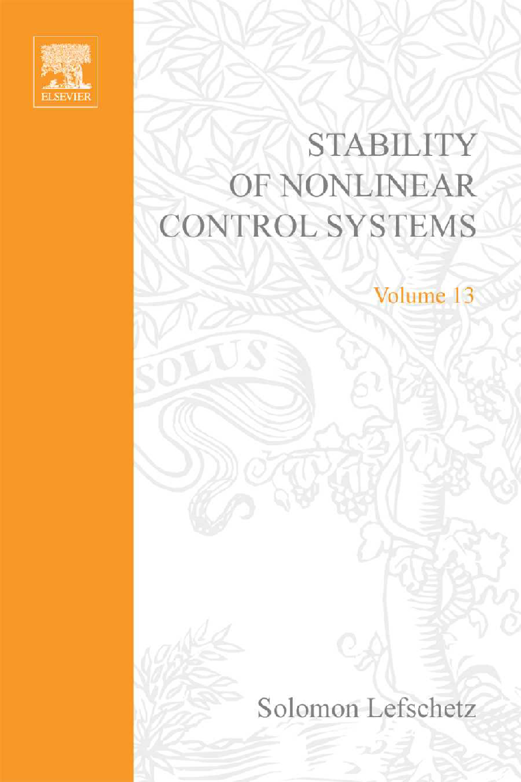 Stability of Nonlinear Control Systems