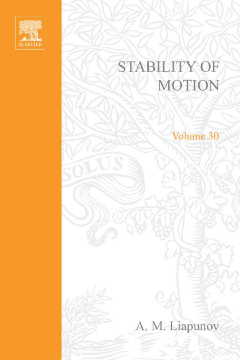 Stability of Motion by A M Liapunov Stability of Motion by A M Liapunov