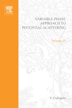 Variable Phase Approach to Potential Scattering by F Calogero Variable Phase Approach to Potential Scattering by F Calogero
