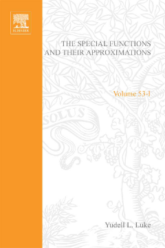 The Special Functions and Their Approximations The Special Functions and Their Approximations