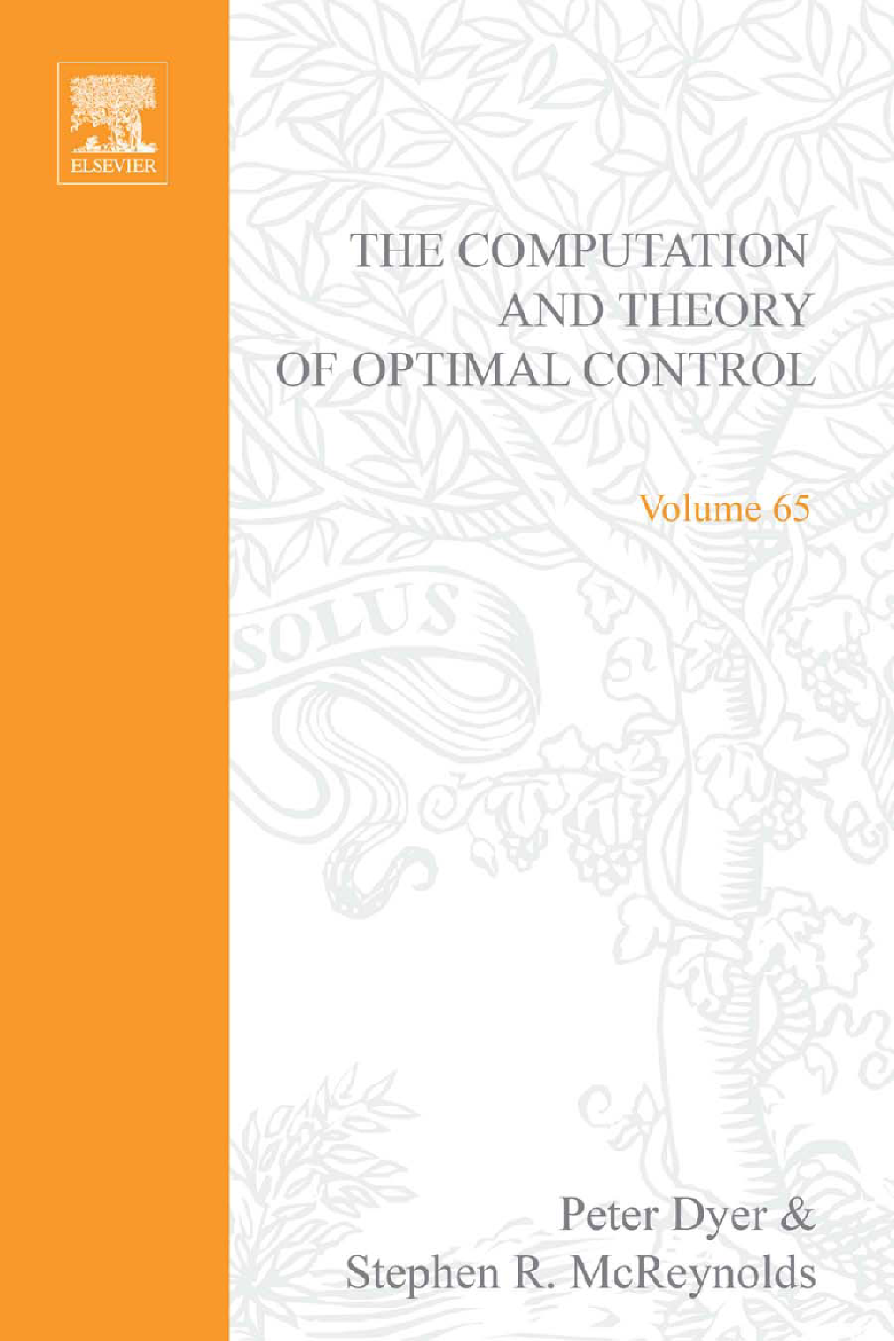 The Computation and Theory of Optimal Control