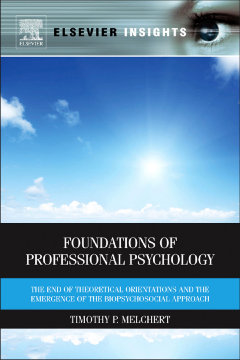 Foundations of Professional Psychology Foundations of Professional Psychology