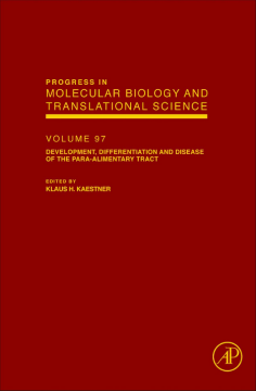 Development, Differentiation and Disease of the Para-Alimentary Tract Development, Differentiation and Disease of the Para-Alimentary Tract
