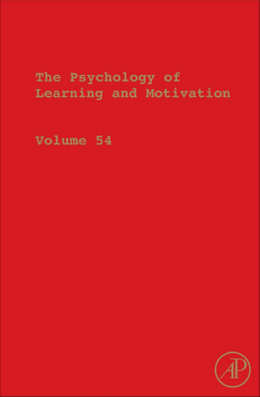 The Psychology of Learning and Motivation The Psychology of Learning and Motivation