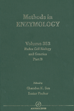 Redox Cell Biology and Genetics, Part B Redox Cell Biology and Genetics, Part B