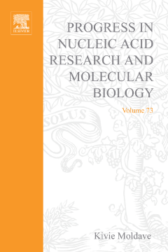 Progress in Nucleic Acid Research and Molecular Biology Progress in Nucleic Acid Research and Molecular Biology