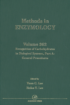 Recognition of Carbohydrates in Biological Systems, Part A: General Procedures Recognition of Carbohydrates in Biological Systems, Part A: General Procedures