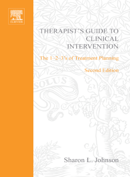 Therapist's Guide to Clinical Intervention Therapist's Guide to Clinical Intervention