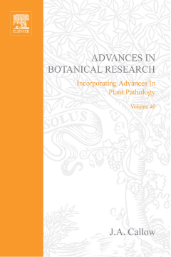Advances in Botanical Research Advances in Botanical Research