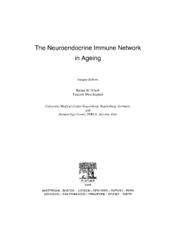 The Neuroendocrine Immune Network in Ageing The Neuroendocrine Immune Network in Ageing