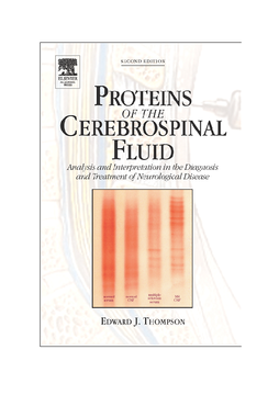 Proteins of the Cerebrospinal Fluid