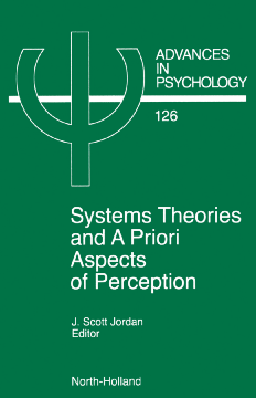 System Theories and A Priori Aspects of Perception System Theories and A Priori Aspects of Perception
