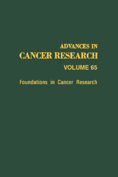 Advances in Cancer Research Advances in Cancer Research