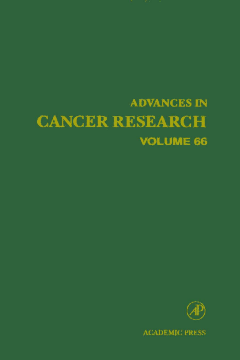 Advances in Cancer Research Advances in Cancer Research
