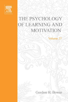 Psychology of Learning and Motivation Psychology of Learning and Motivation