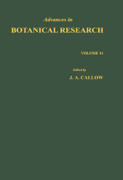 Advances in Botanical Research Advances in Botanical Research