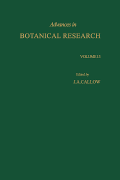 Advances in Botanical Research Advances in Botanical Research