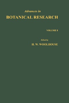 Advances in Botanical Research Advances in Botanical Research