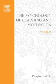 Psychology of Learning and Motivation Psychology of Learning and Motivation