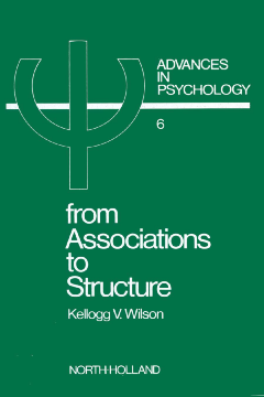 From Associations to Structure From Associations to Structure