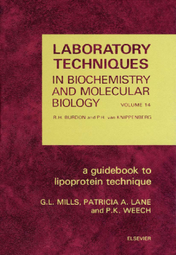 A Guidebook to Lipoprotein Techniques A Guidebook to Lipoprotein Techniques