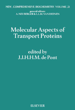Molecular Aspects of Transport Proteins Molecular Aspects of Transport Proteins