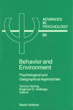 Behavior and Environment Behavior and Environment