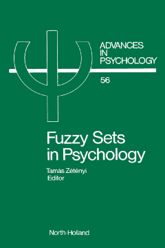 Fuzzy Sets in Psychology Fuzzy Sets in Psychology