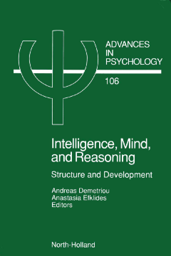 Intelligence, Mind, and Reasoning Intelligence, Mind, and Reasoning