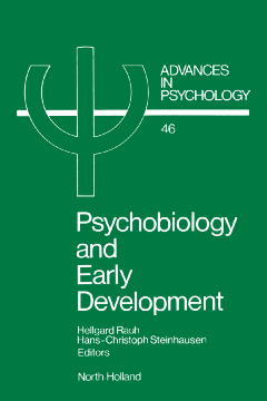 Psychobiology and Early Development Psychobiology and Early Development