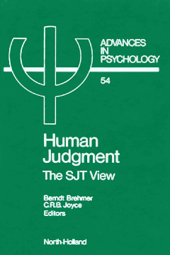 Human Judgment Human Judgment