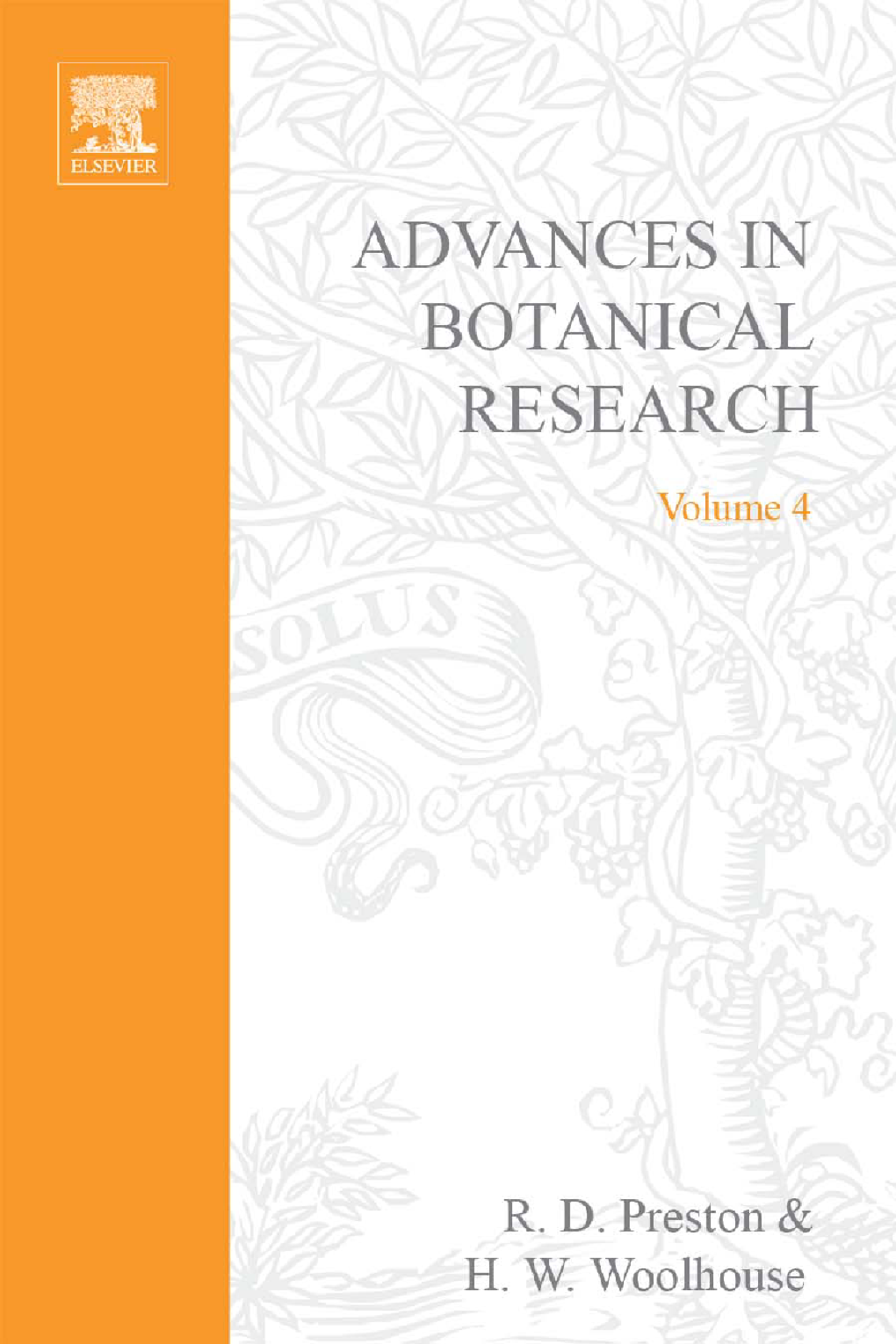 Advances in Botanical Research