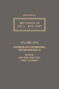Chromatin and Chromosomal Protein Research III Chromatin and Chromosomal Protein Research III