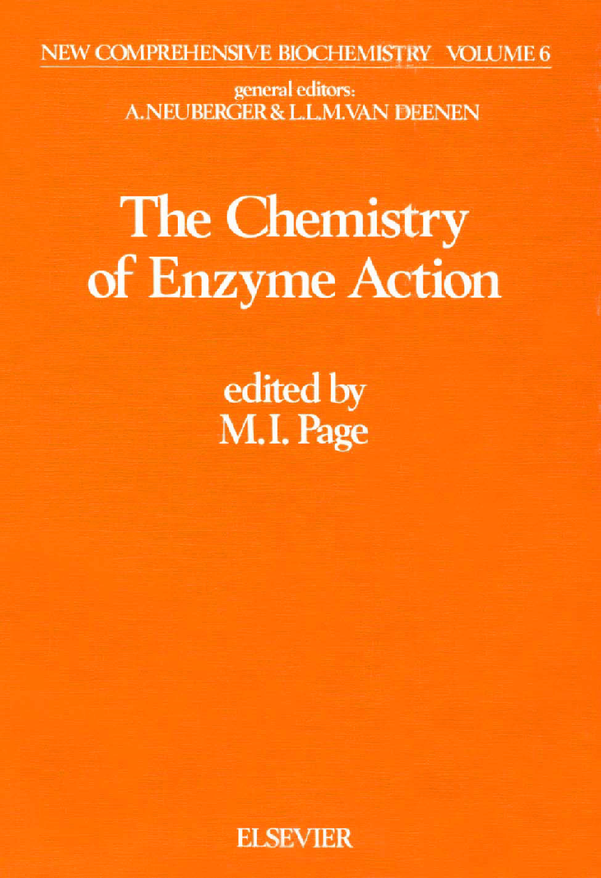 The Chemistry of Enzyme Action