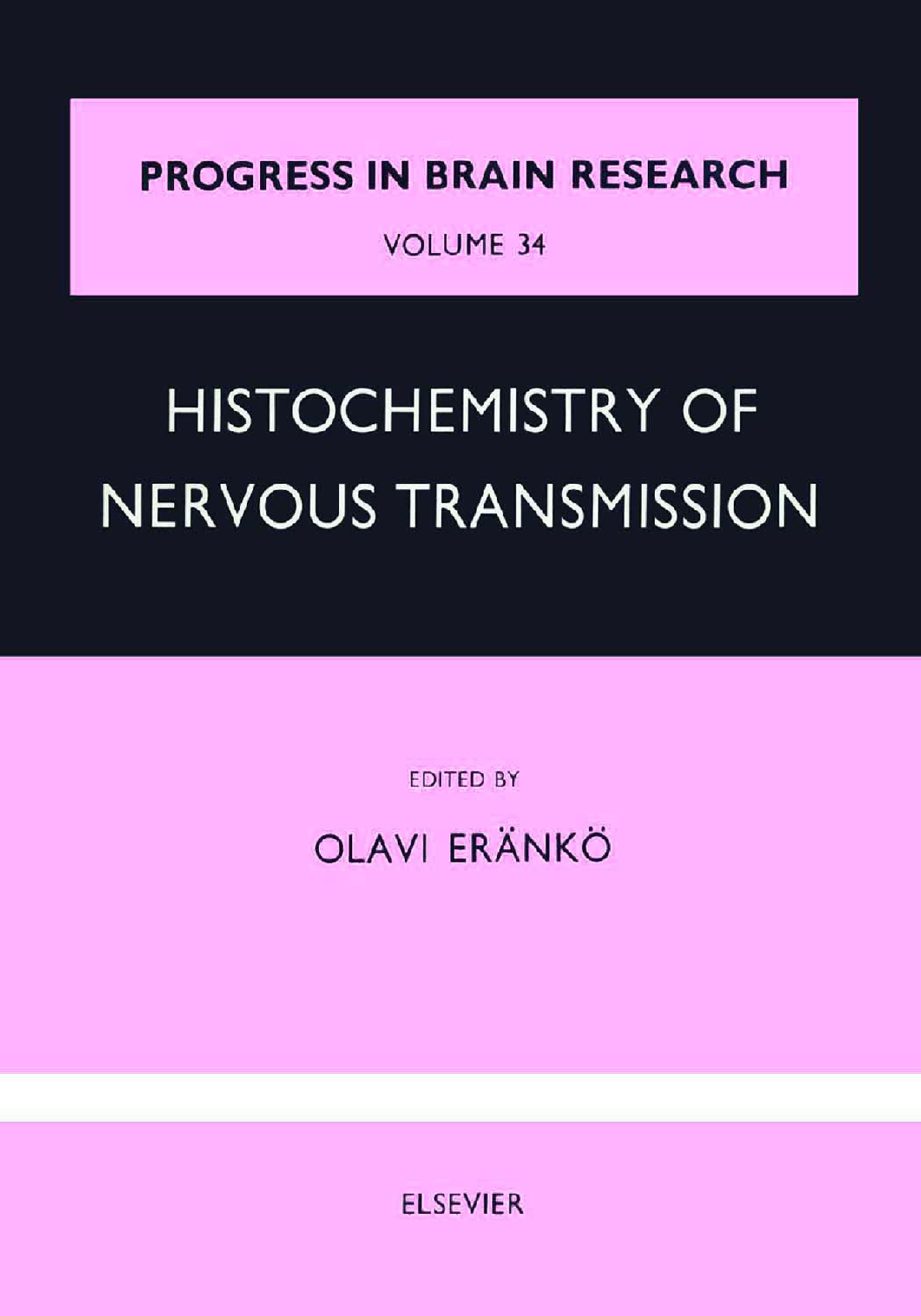 Histochemistry of Nervous Transmission