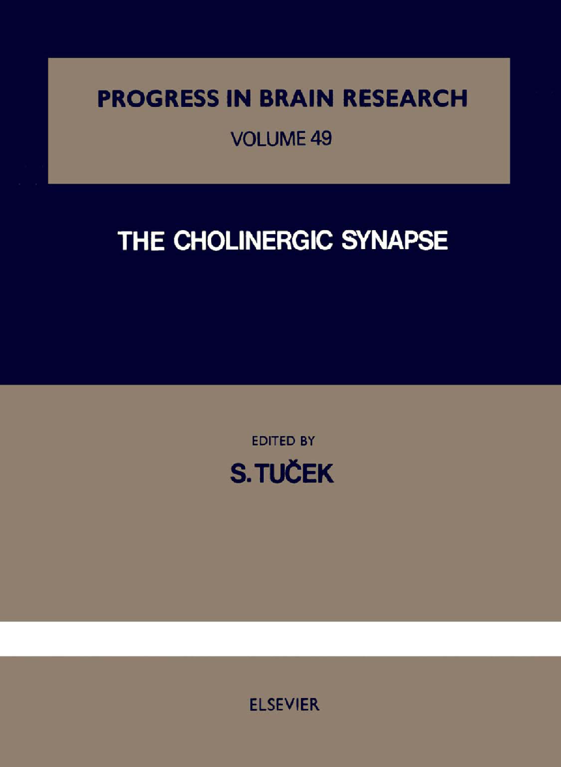 The Cholinergic Synapse
