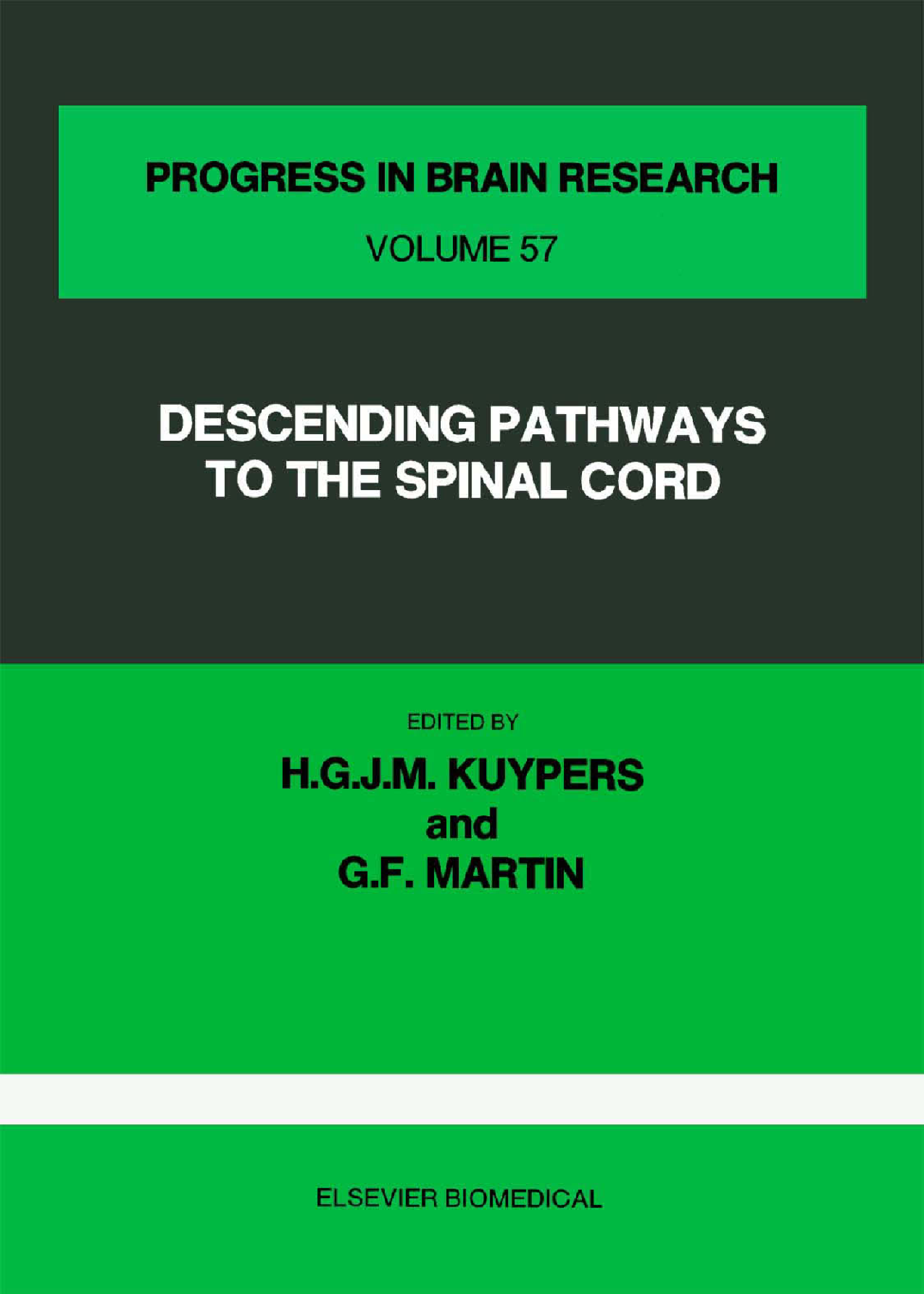 Descending Pathways to the Spinal Cord